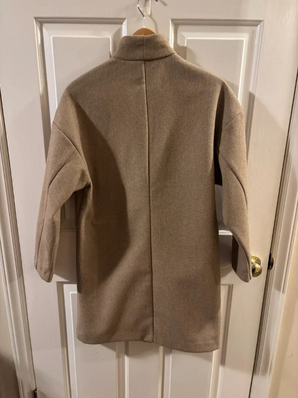 Old Navy Women's Long-Line Camel Color Cardigan Coat - EUC ~ Extra Small